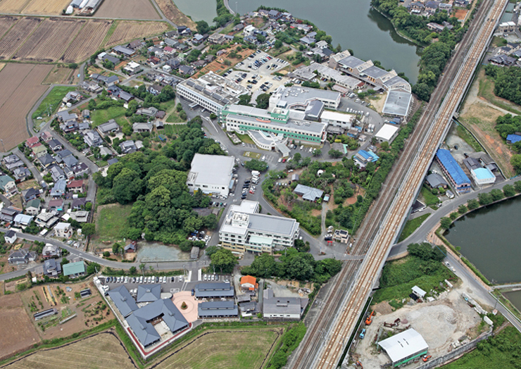 植田病院　空撮